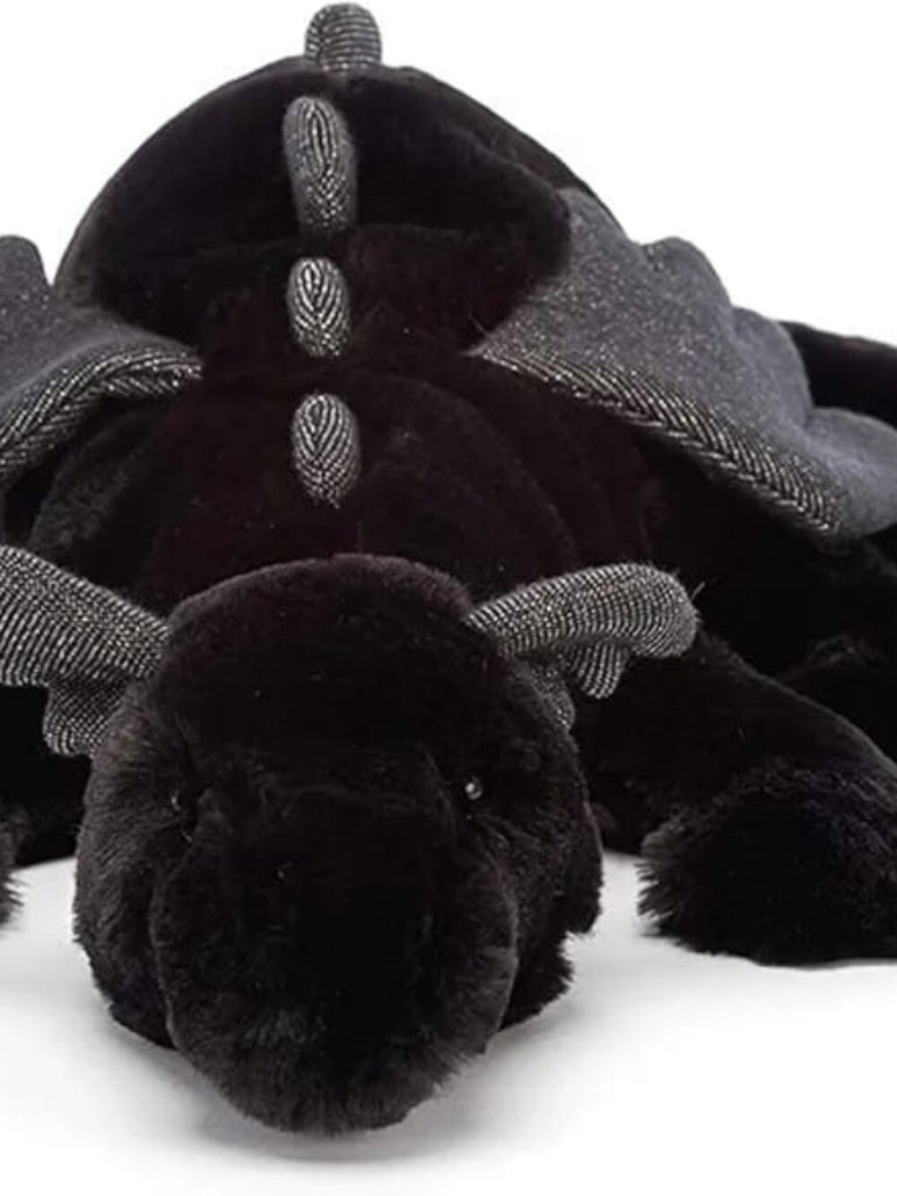 Jellycat Large Onyx Black Dragon Plush Soft Toy
